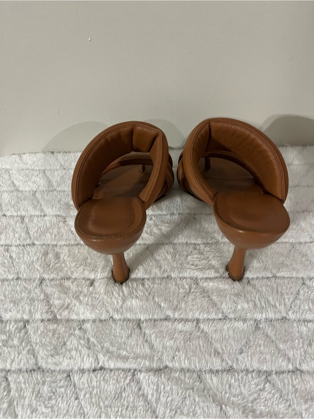 GIA BORGHINI X PERNILLE TEISBAEK PUFFER SLIDE SANDALS SZ 7.5 US & 38.5 EU - Picture 6 of 8